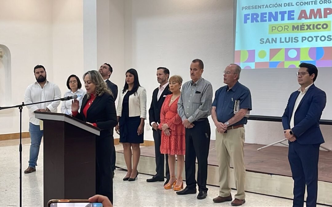 TRISTE PRESENTACION DE FRENTE AMPLIO POR MEXICO EN SAN LUIS