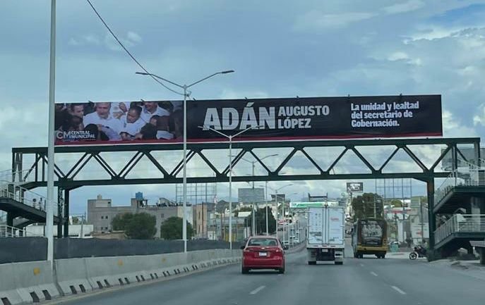 GALLARDO APOYA ADÁN AUGUSTO CON RECURSOS PÚBLICOS