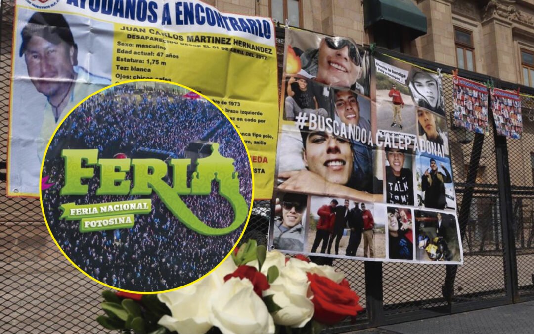 ADENTRO GRAN FIESTA FENAPO. AFUERA DRAMA DE DESAPARECIDOS