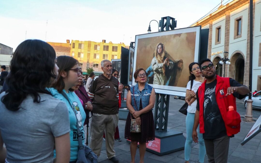 Cerca de 130 mil personas han visitado la exposición “El Museo del Prado en San Luis en la Plaza de Fundadores