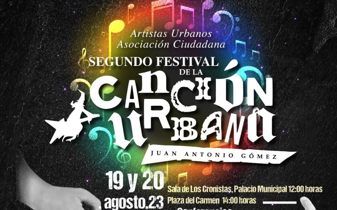 Gobierno de la Capital apoya al 2º. Festival de la Canción Urbana