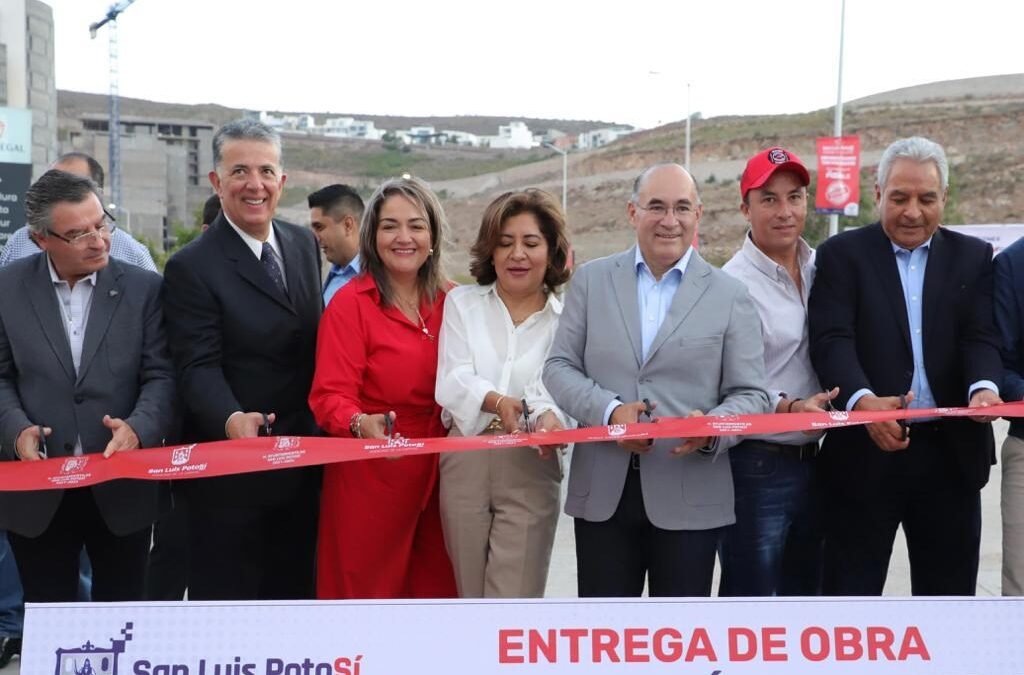 Nuevo circuito vial al poniente de la ciudad, inaugura Galindo, al abrir a la circulación avenida Sierra Vista y prolongación Chapultepec