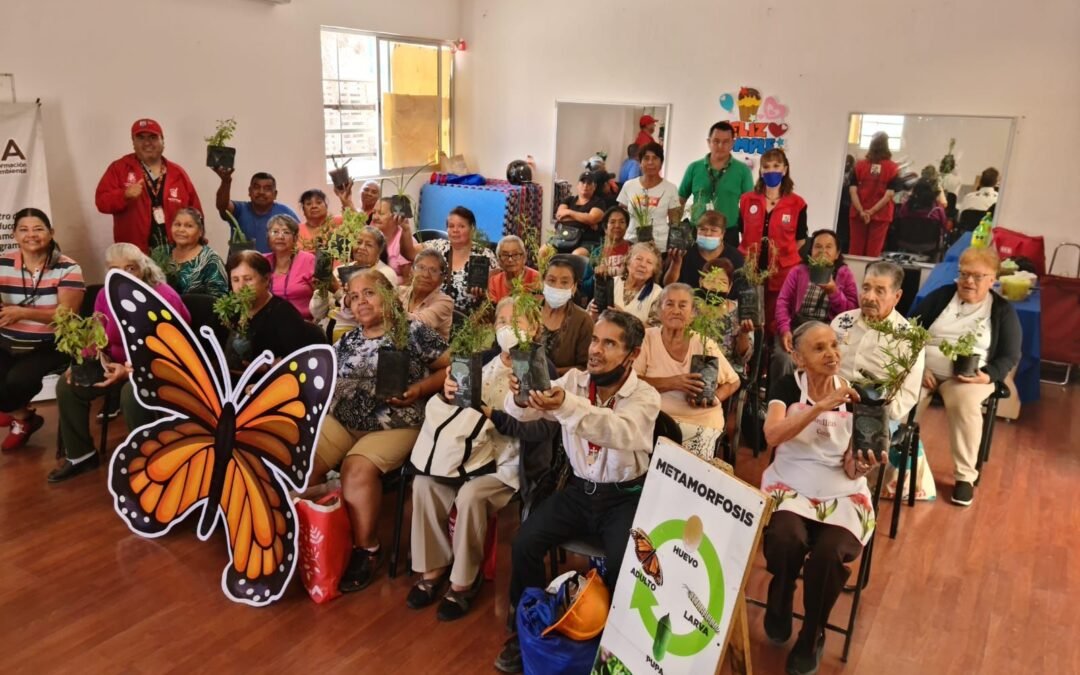 Gobierno de la Capital fomenta acciones ambientalistas, como parte del Mes del Adulto Mayor