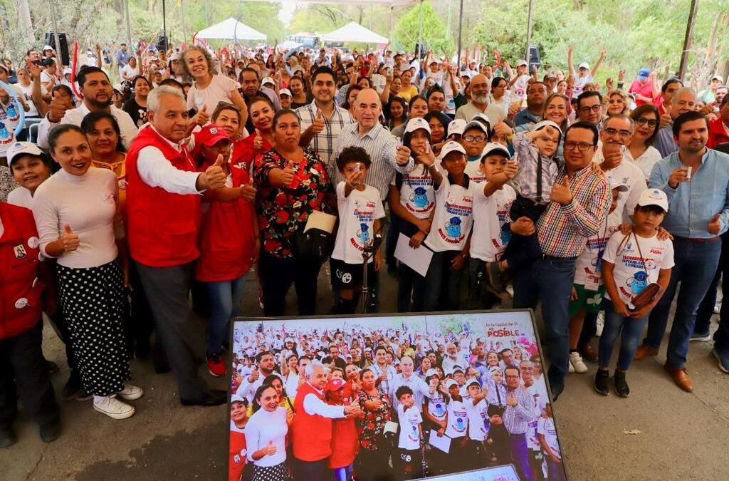 Junto a la ciudadanía, el Alcalde Enrique Galindo refuerza el compromiso para fortalecer la cultura del cuidado del agua