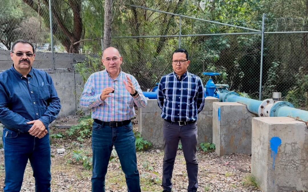 Gobierno de la Capital e Interapas pondrán en funcionamiento dos pozos para alimentar la zona de la Presa San José