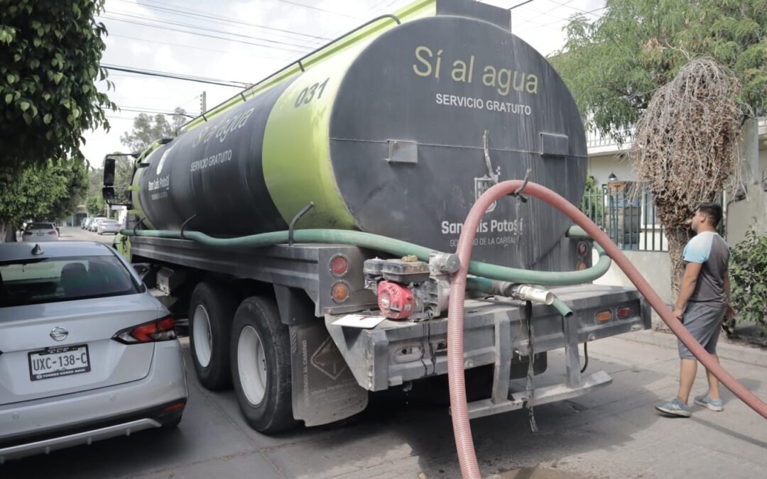 SERVICIO DE AGUA POR PIPA ES GRATUITO Y SIN RESTRICCIONES