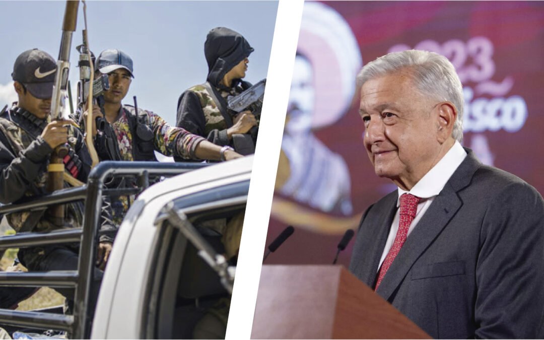 CRECEN DELINCUENTES Y PRESIDENTE SIGUE CON CANTALETA