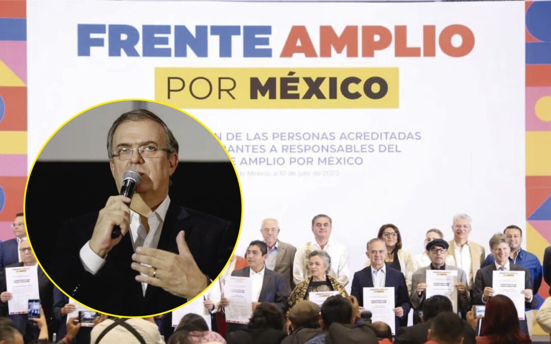 MARCELO, RUMBO AL FRENTE AMPLIO POR MÉXICO
