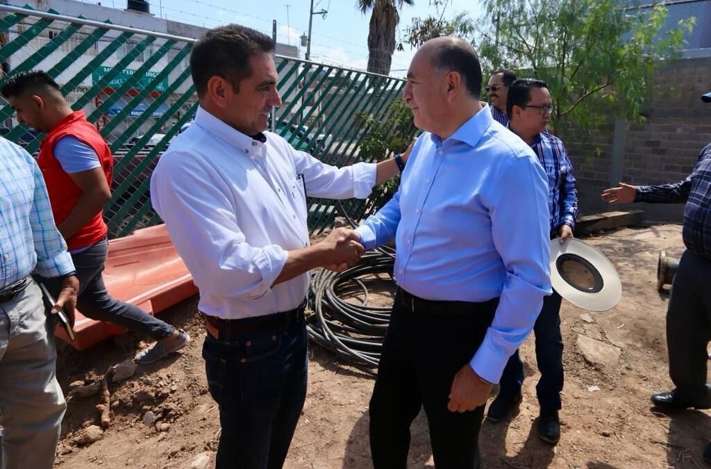 El Plan Emergente de Agua da resultados: Alcalde Enrique Galindo conecta a la red potable el pozo Posible I