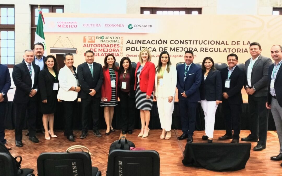 Ayuntamiento de SLP participa en el Primer Encuentro Nacional de Autoridades de Mejora Regulatoria