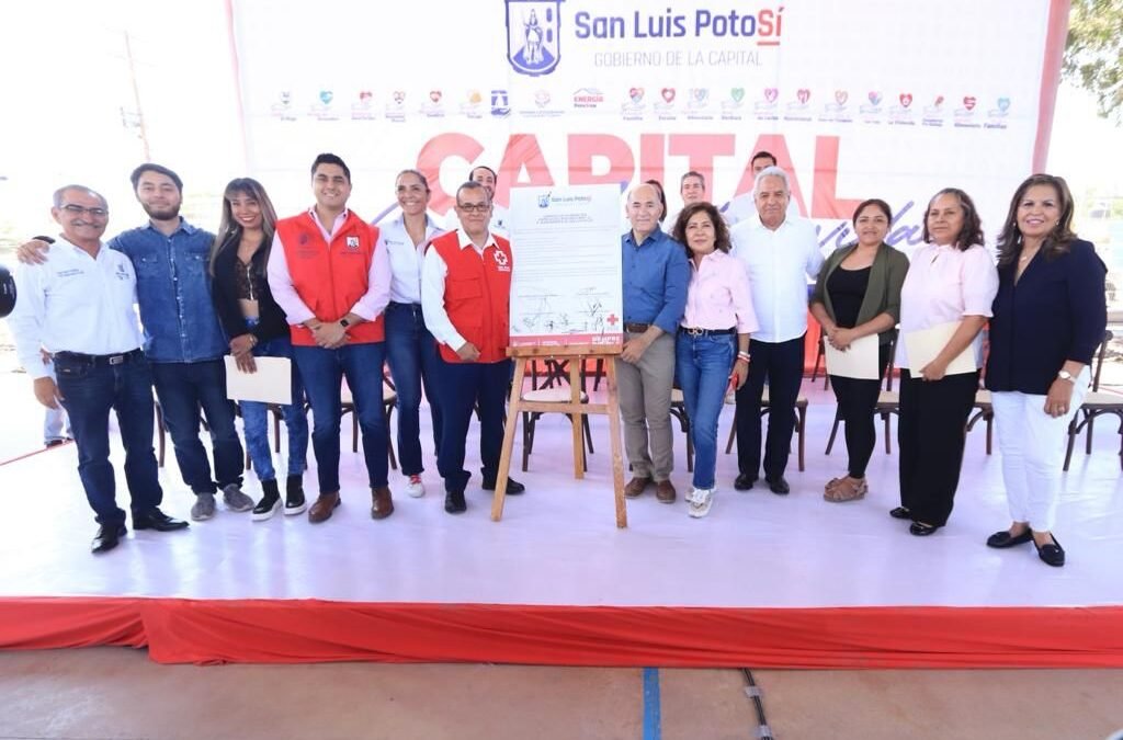 Gobierno de la Capital firma convenio con Cruz Roja Mexicana para otorgar servicios de salud de calidad a la ciudadanía potosina
