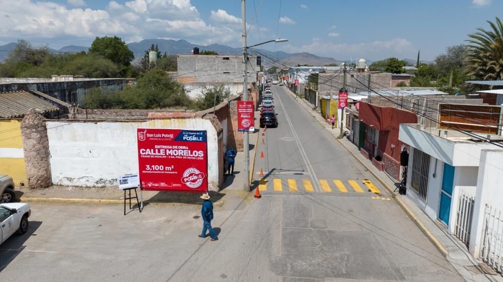 Gobierno de la Capital avanza con fuerza en la rehabilitación de Vialidades Potosinas; la meta es un millón de metros cuadrados