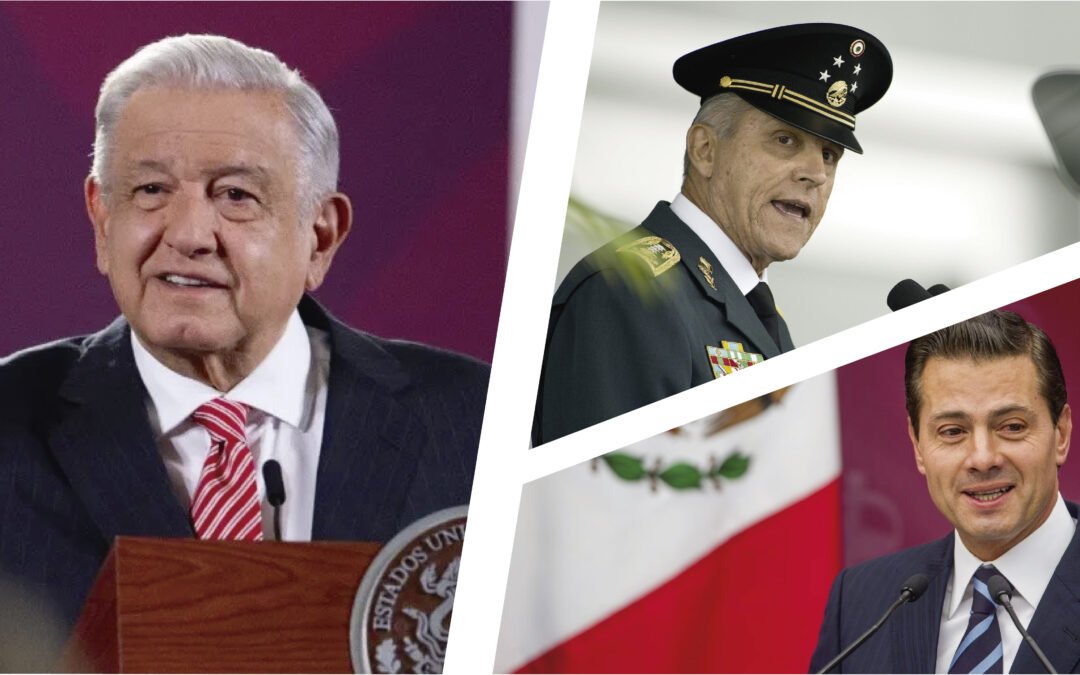 AHORA LÓPEZ OBRADOR DEFIENDE A PEÑA Y CIENFUEGOS