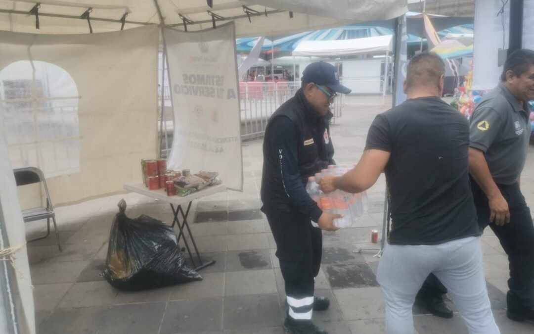 Gobierno de la Capital reitera la invitación a la ciudadanía para solidarizarse con las personas damnificadas de Acapulco, Guerrero