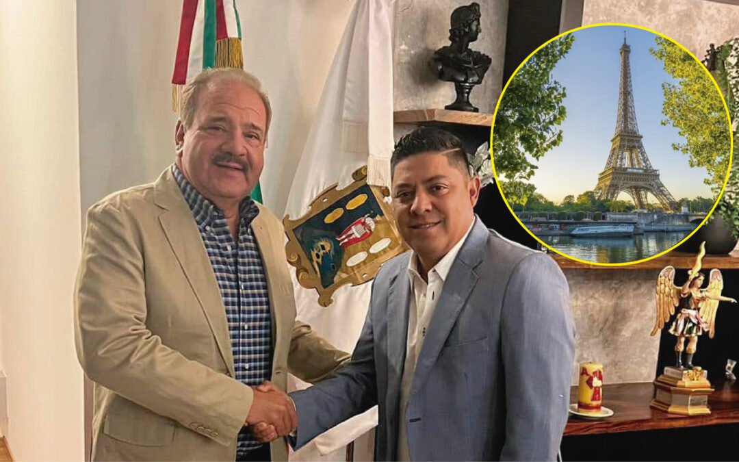 APENAS LLEGA Y GALLARDO LO MANDA A PARIS