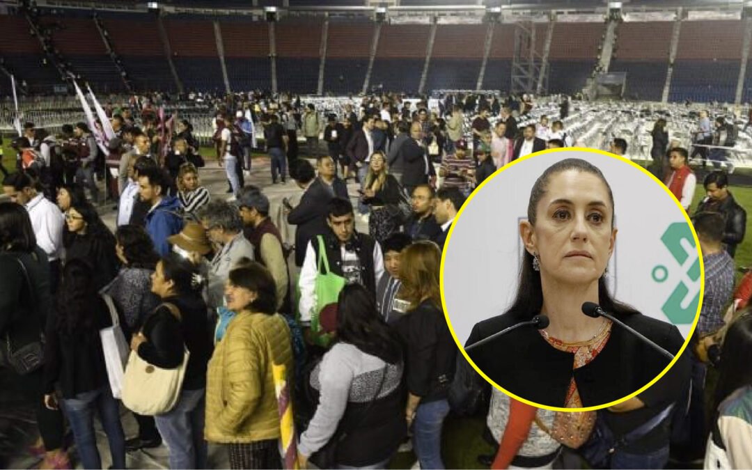DESPLOMA CAMPAÑA DE SHEINBAUM EN CIUDAD DE MÉXICO