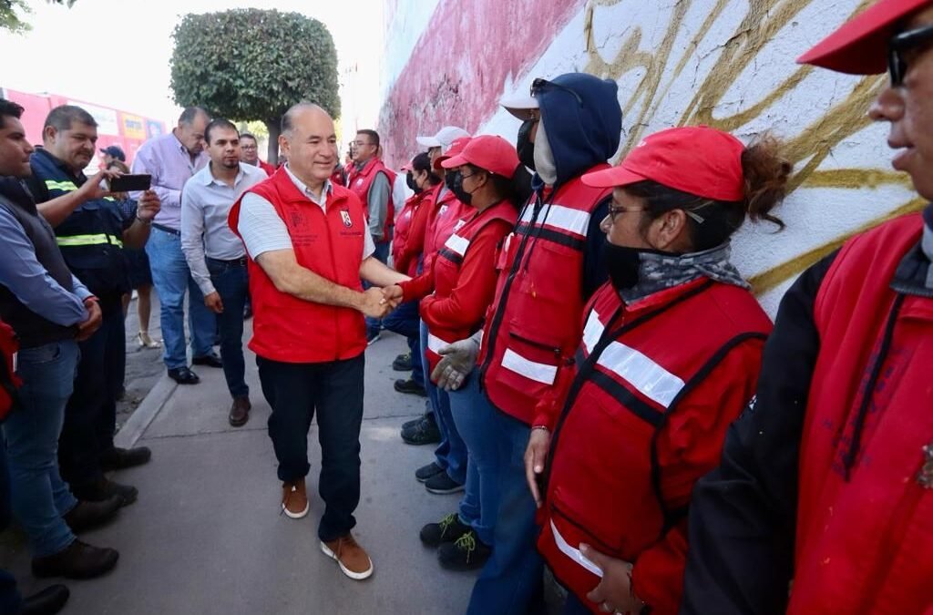 Gobierno de la Capital rescata el Eje Vial con el programa Día de Talacha