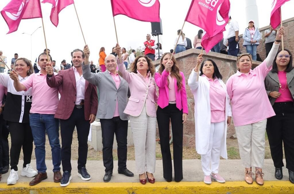 Gobierno de la Capital reafirma como prioridad la salud de las mujeres, en el arranque de la Campaña Rosa 2023