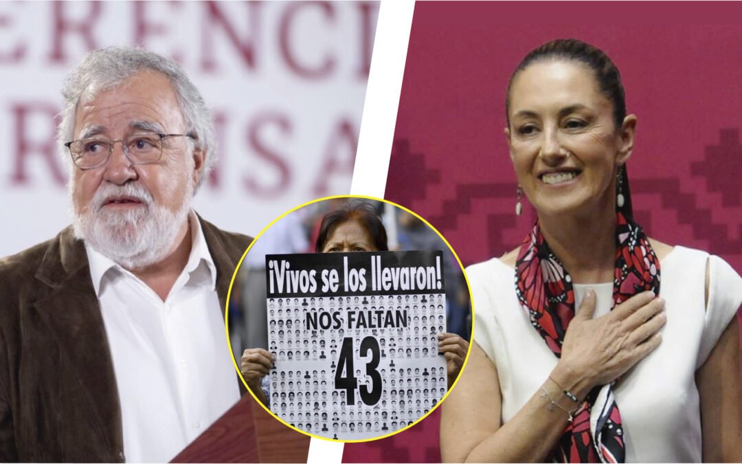 ENCINAS FRACASA EN AYOTZINAPA Y LO PREMIAN CON SHEINBAUM