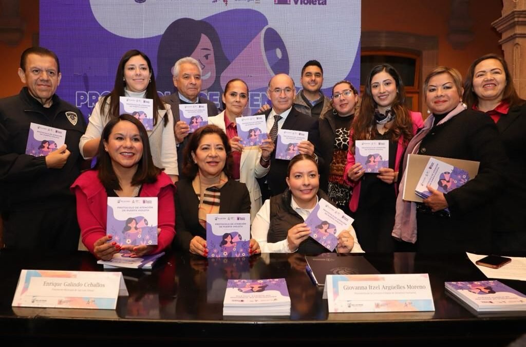 Se fortalece la protección a mujeres víctimas de violencia en San Luis Capital, con el nuevo Protocolo de Atención de Puerta Violeta