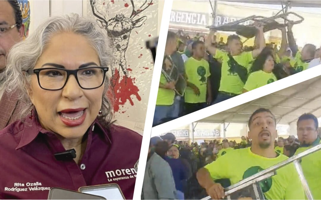 VIOLENTOS SON LOS GALLARDISTAS, ACUSA MORENA