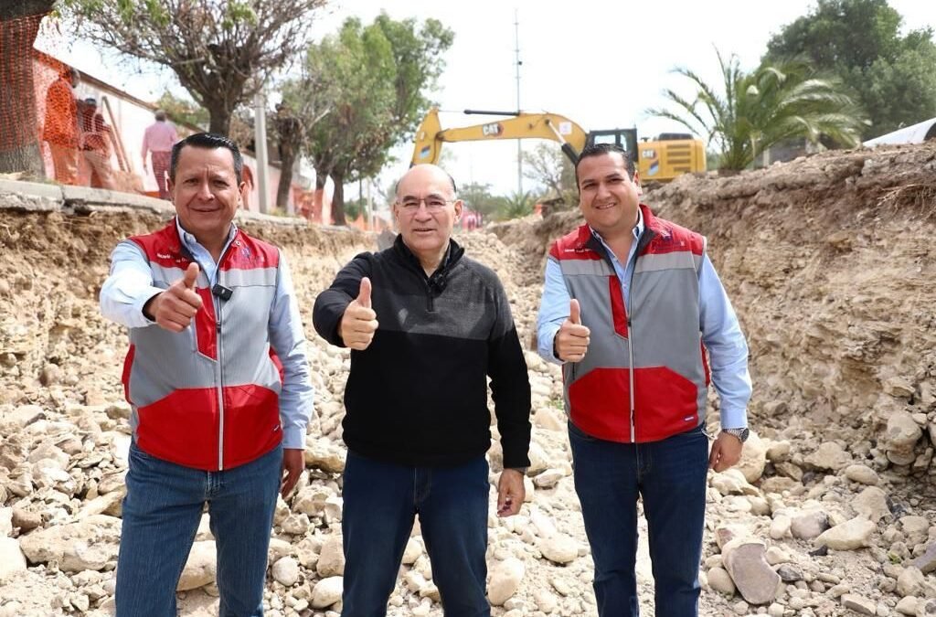 El colector pluvial Himalaya, punto fundamental de la intervención integral de la zona poniente: Alcalde Enrique Galindo