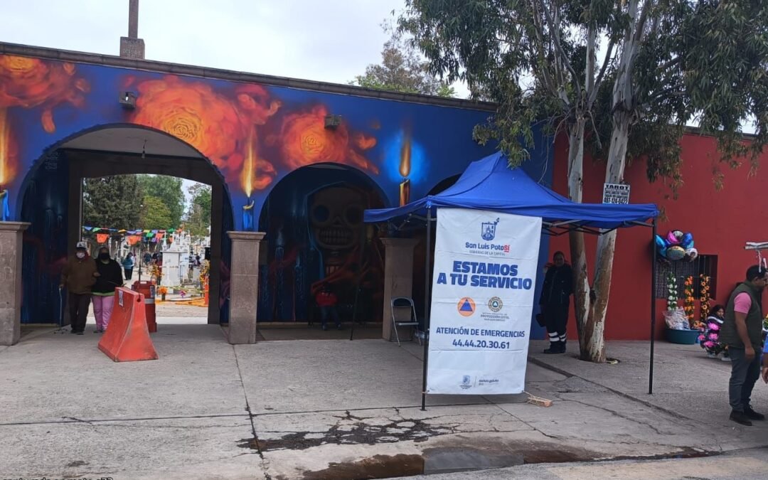 En funcionamiento el operativo “Mictlán 2023”, por parte del Gobierno de la Capital, a favor de los visitantes de panteones