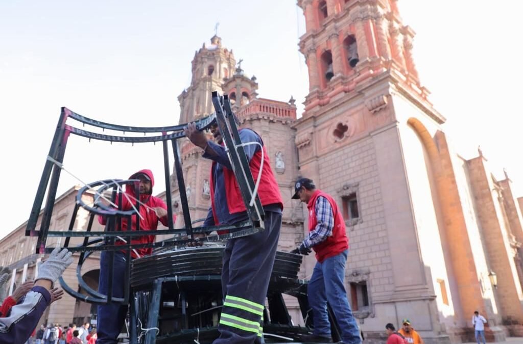 El próximo 3 de diciembre, Gobierno de la Capital encenderá la decoración navideña en el Centro Histórico