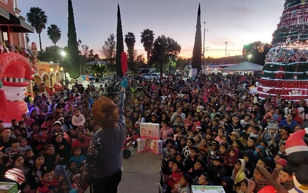 Gobierno de la Capital lleva la magia de la Navidad a La Pila, con Mega Posada para las familias de la Delegación