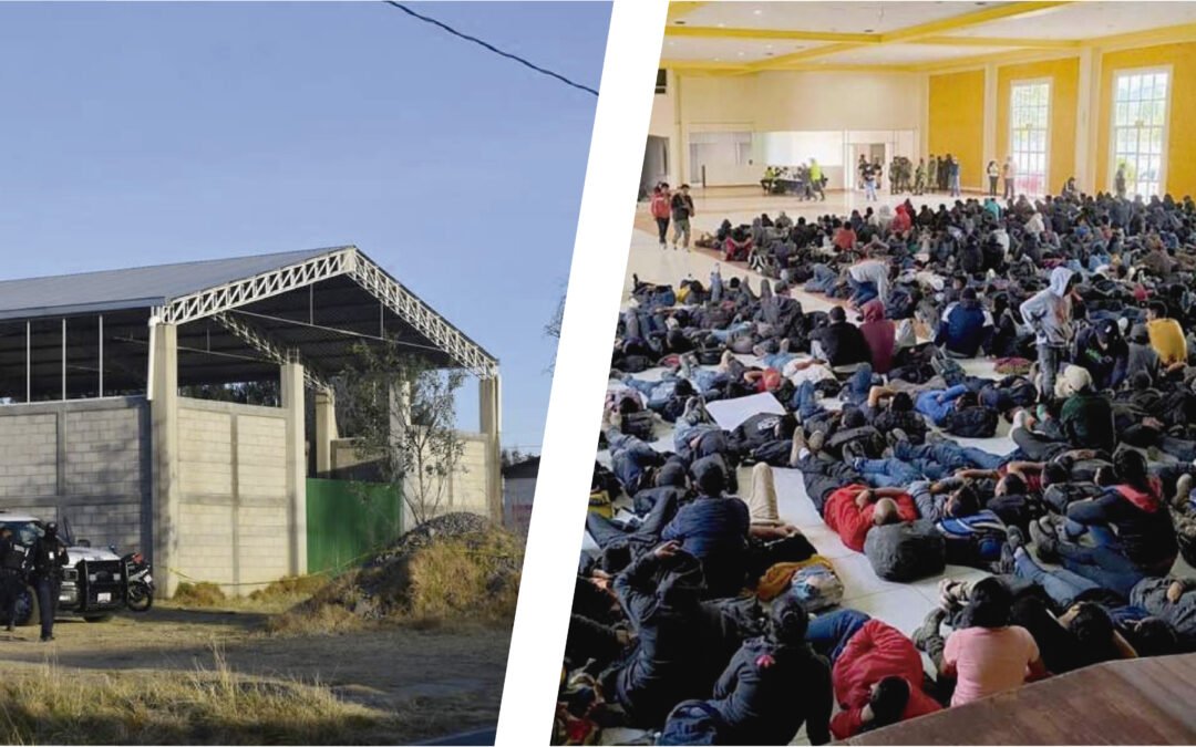 LOCALIZAN 700 MIGRANTES EN BODEGA