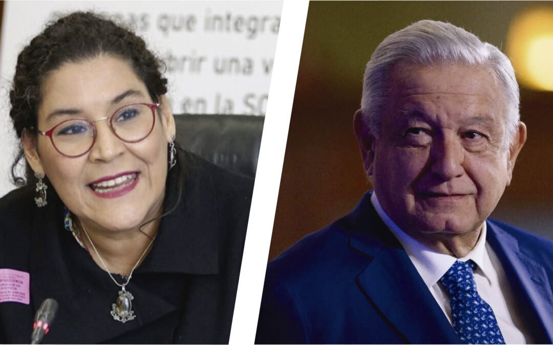 MINISTRA LENIA EXHIBE MENTIRAS DE LÓPEZ OBRADOR