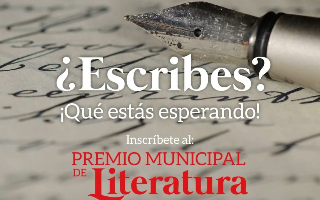 ¡Apúrate!, que se cierra la Convocatoria al Premio Municipal de Literatura