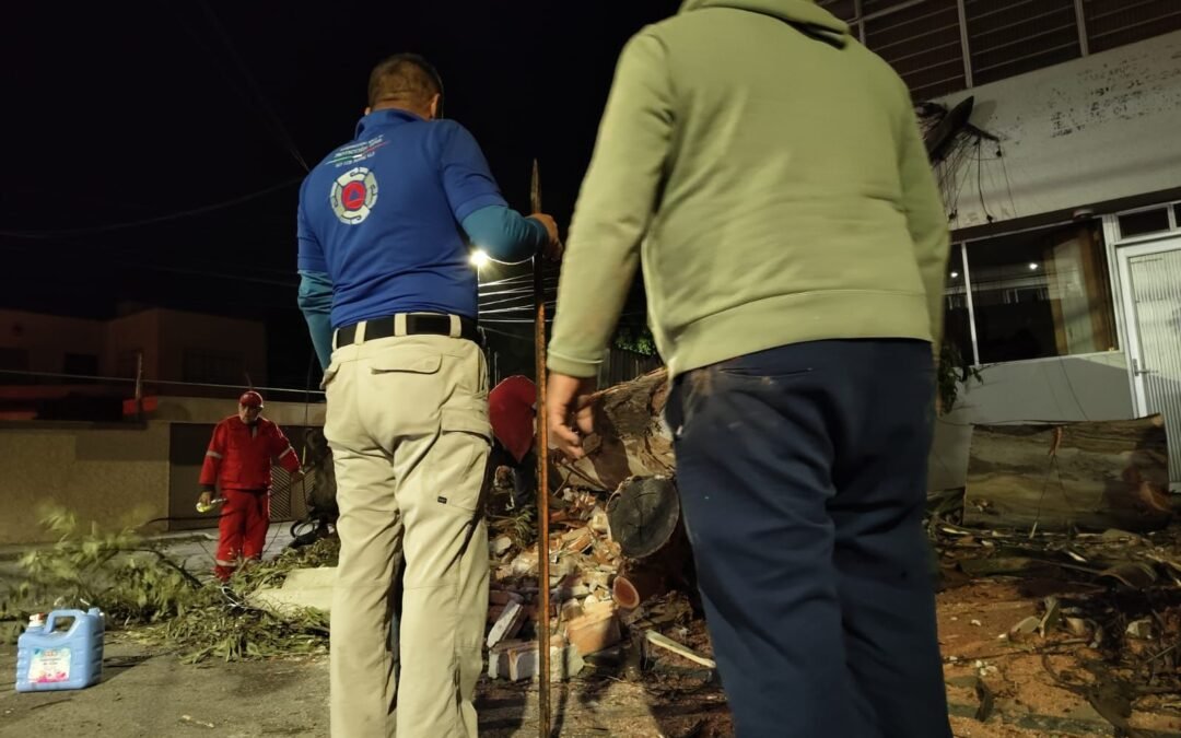 Gobierno Municipal mantiene activo Operativo Eolo, ante persistencia de fuertes vientos