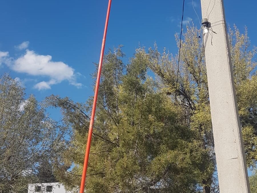 Debido a los fuertes vientos, el servicio de agua en la ciudad será intermitente durante las próximas horas