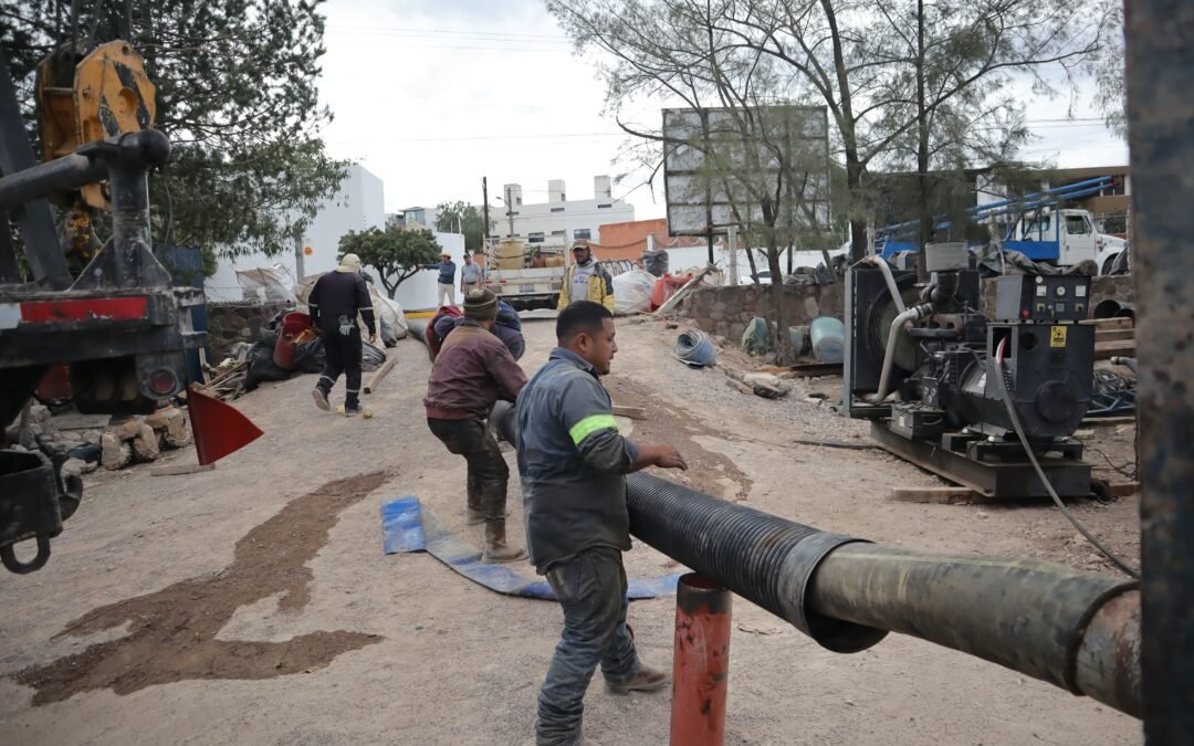 Realiza Interapas proceso de aforo en nuevo pozo “Los Filtros”