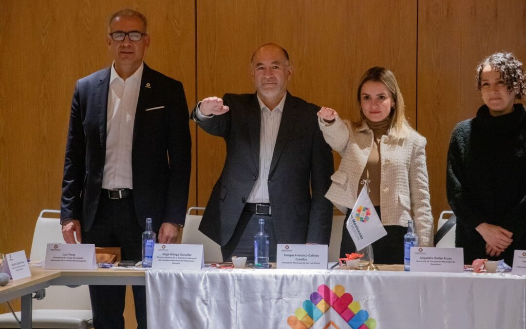 Alcalde Galindo asume la Presidencia de la Asociación Mexicana de Ciudades Patrimonio Mundial