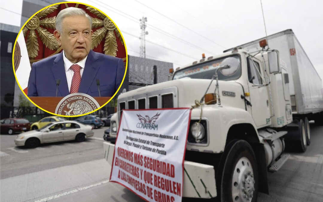 TRANSPORTE PARALIZA PAÍS. OBRADOR EN TAREAS ELECTORALES