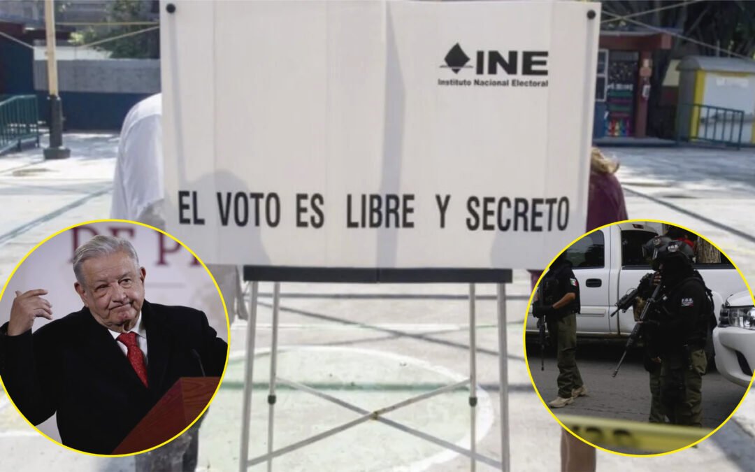 ELECCIONES 2024, LAS MÁS VIOLENTAS. OBRADOR NO VE NADA