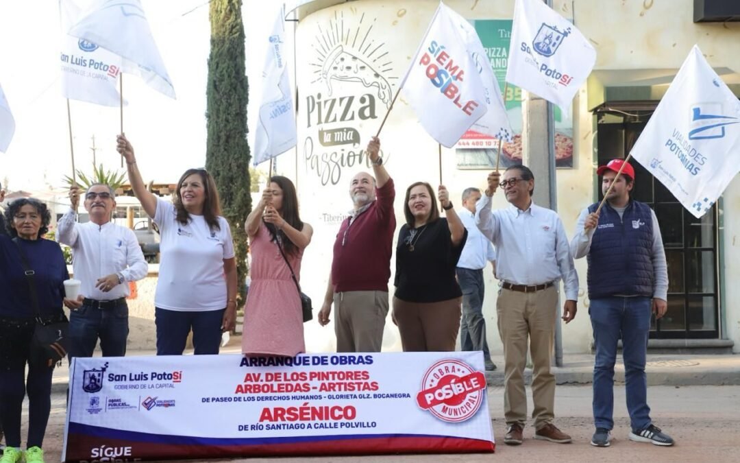 Rumbo al centenario del Parque de Morales, el Alcalde Enrique Galindo arranca rehabilitación de las vialidades que rodean al emblemático sitio