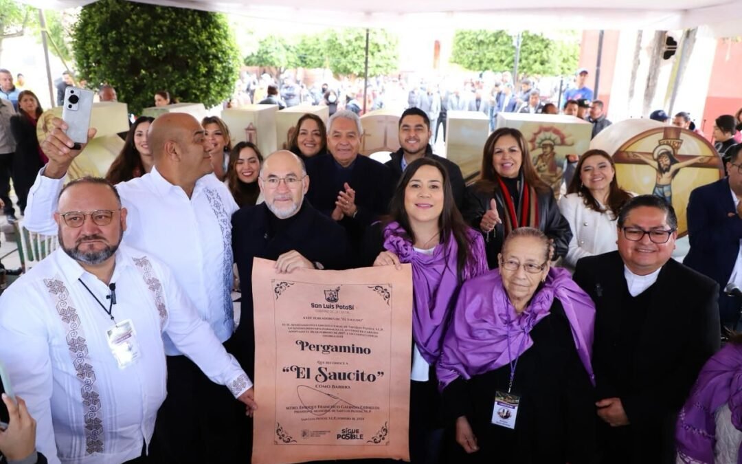 En histórica Sesión, Cabildo Municipal formaliza y reconoce a El Saucito como barrio de San Luis Capital