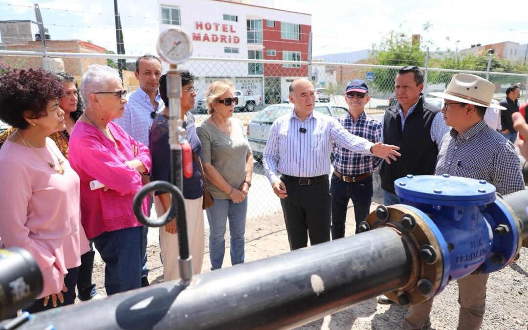 Alcalde Galindo inaugura pozo de agua para atender necesidades de colonias del sur, afectadas por el Realito