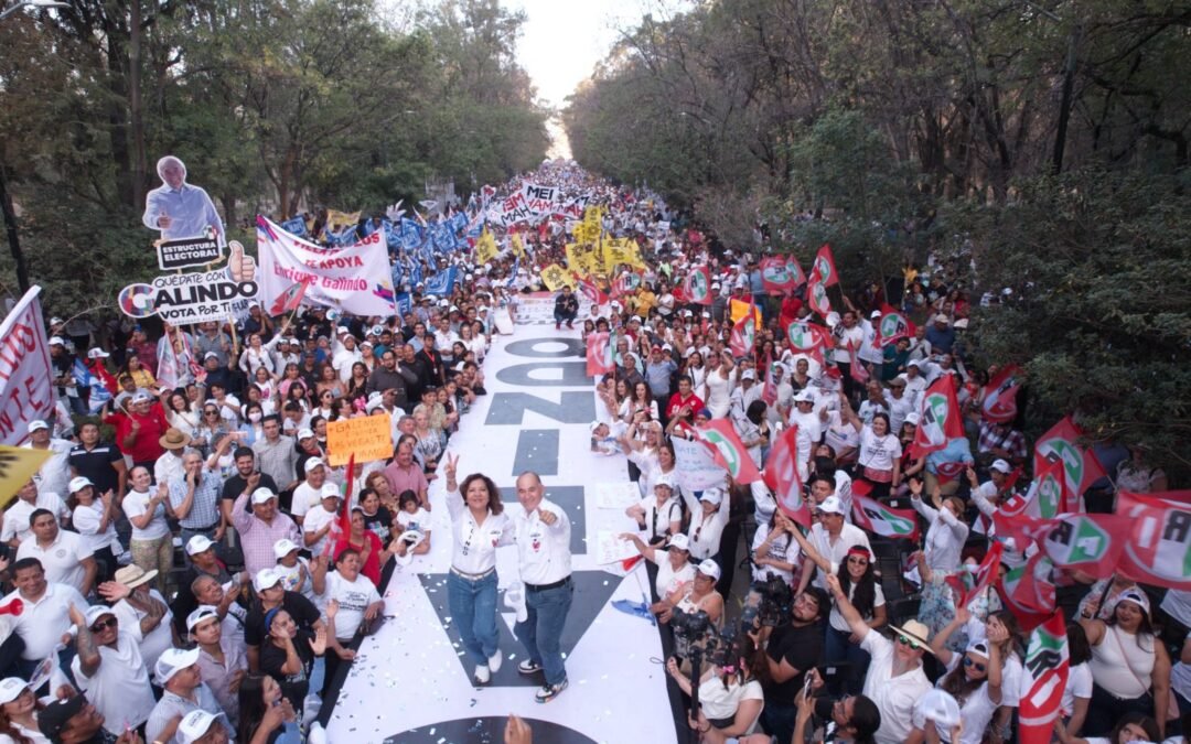 En su primera semana de campaña, Enrique Galindo ha establecido contacto con más de 60 mil potosinas y potosinos