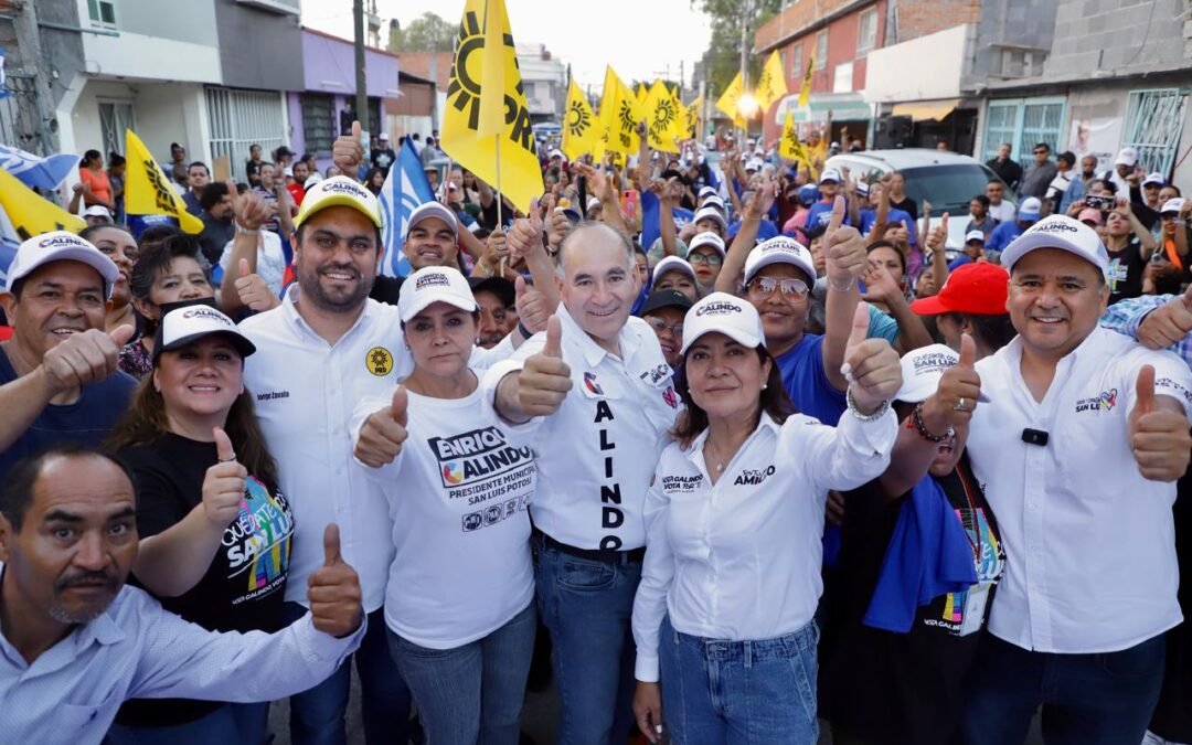 Vamos por tres años más de mejorar la calidad de vida de los capitalinos: Enrique Galindo