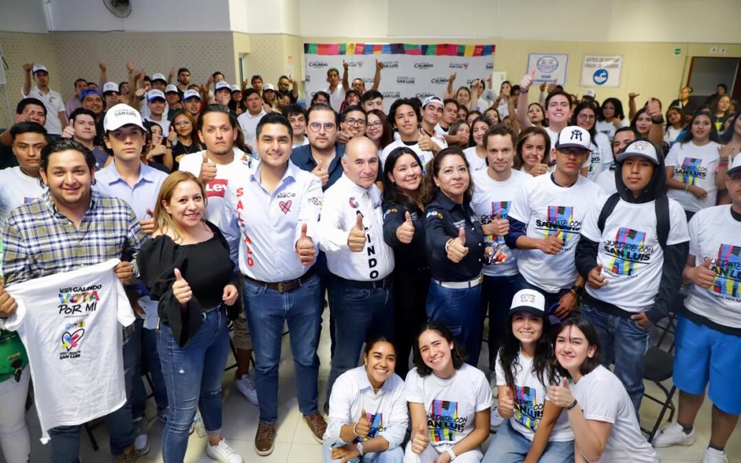 Enrique Galindo, comprometido con la participación política de las y los jóvenes