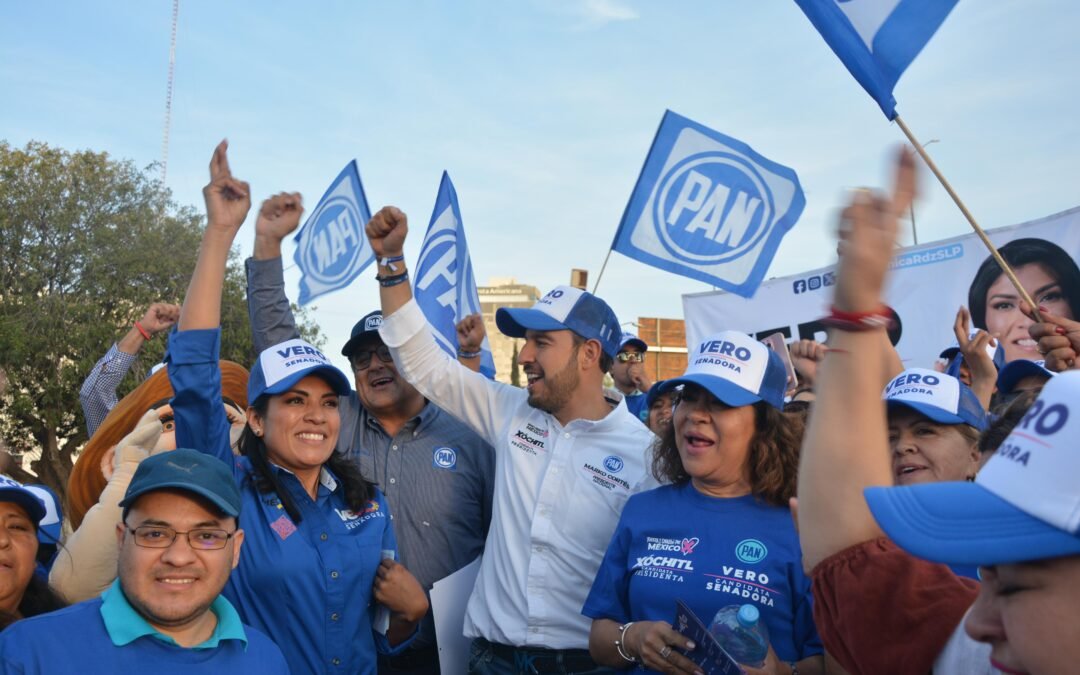 Asegura Marko Cortés que hay valor, fuerza y decisión en las y los candidatos de San Luis Potosí