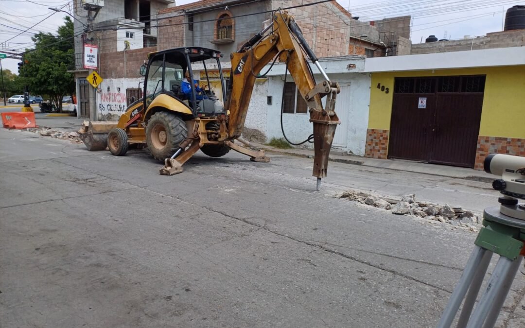Por rehabilitación de drenaje, Interapas anuncia cierre parcial en calle Pedernal en Las Piedras.