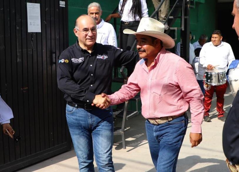 Ganaderos de Pozos cierran filas con Enrique Galindo; impulsarán Feria Agroindustrial