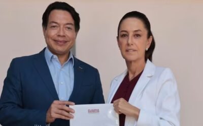 CLAUDIA SHEINBAUM SE HACE COMO EL TÍO LOLO