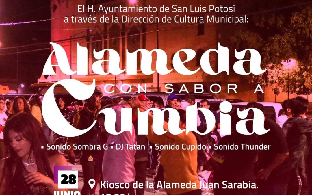 Gobierno de la Capital invita a: “Alameda con sabor a cumbia”