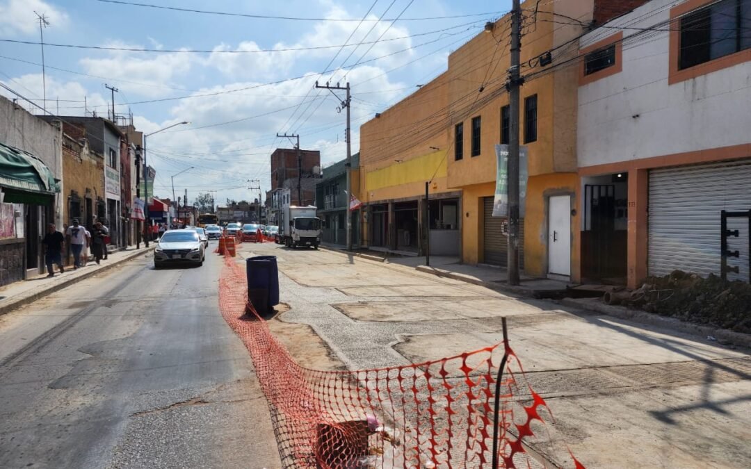 Listo nuevo drenaje para la calle “Pedro Montoya”; Interapas concluye trabajos de reposición de alcantarillado sanitario